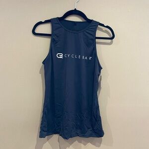 NWT Cyclebar Women's Black Logo Athletic Tank